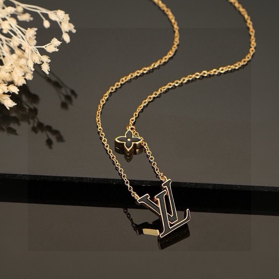 Louis Vuitton Monogram LV Necklace